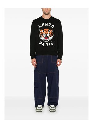 KENZO Lucky Tiger Embroidered Sweatshirt - Women's FW24