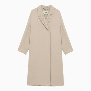 FENDI Chic Beige Wool Jacket for Women