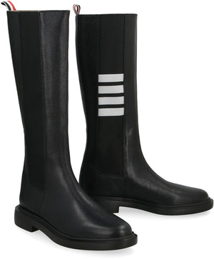 THOM BROWNE Stylish Black Boots for Women - Limited Edition