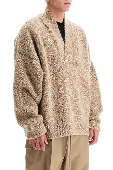 FEAR OF GOD Oversized Bouclé Knit Sweater - Size M