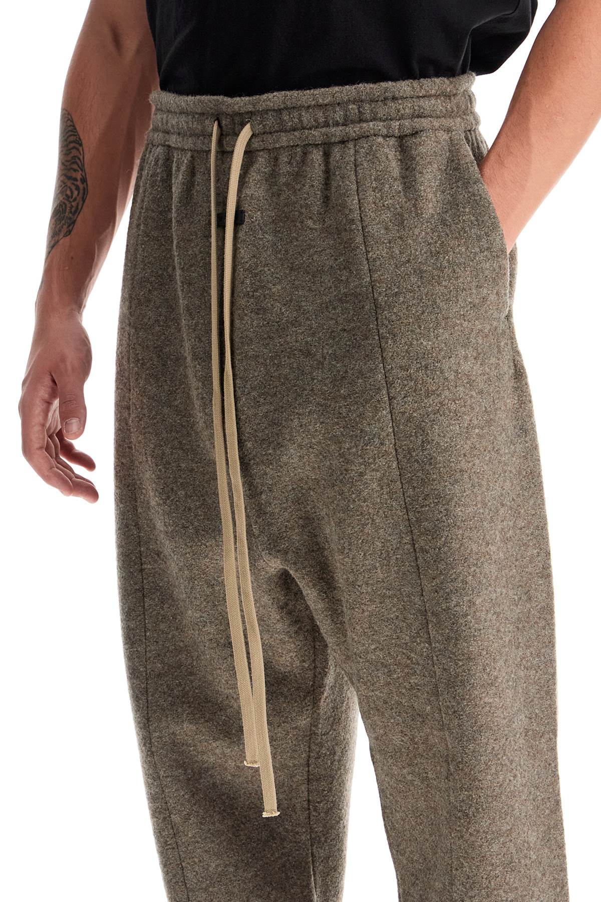 FEAR OF GOD Oversized Wool Cotta Joggers - Size L