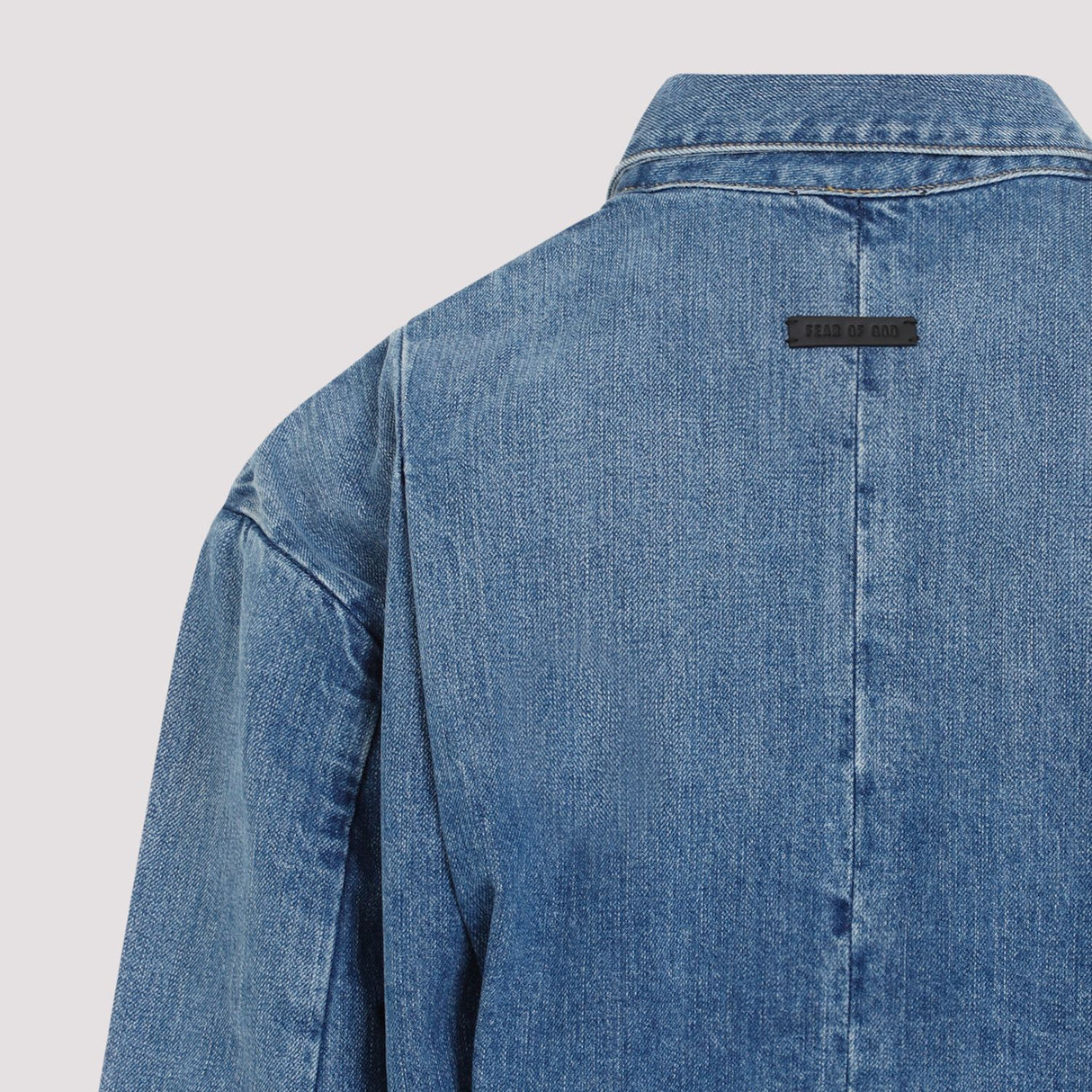 FEAR OF GOD Indigo Blue Cotton Denim Jacket for Men - SS24