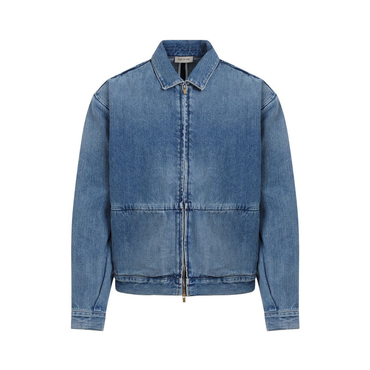 FEAR OF GOD Indigo Blue Cotton Denim Jacket for Men - SS24