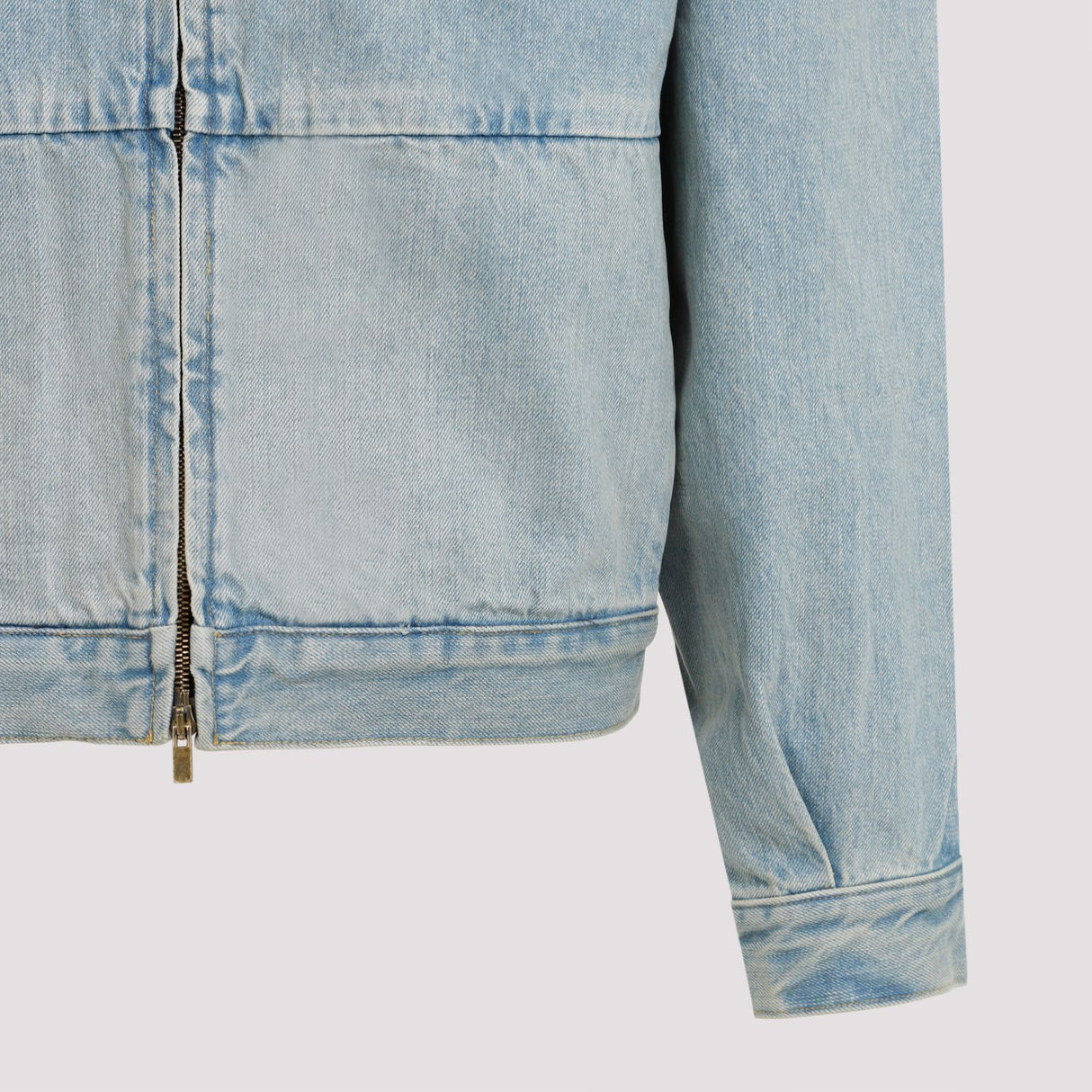 FEAR OF GOD Men's Vintage Wash Denim Jacket - Boxy Fit, Size-L