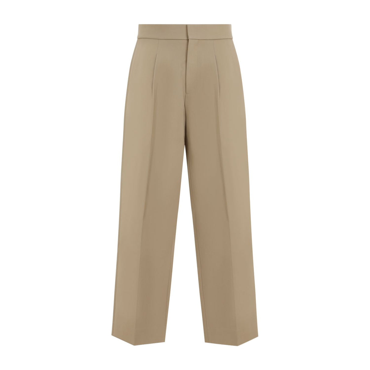 FEAR OF GOD Beige Single Pleat Relaxed Trousers for Men