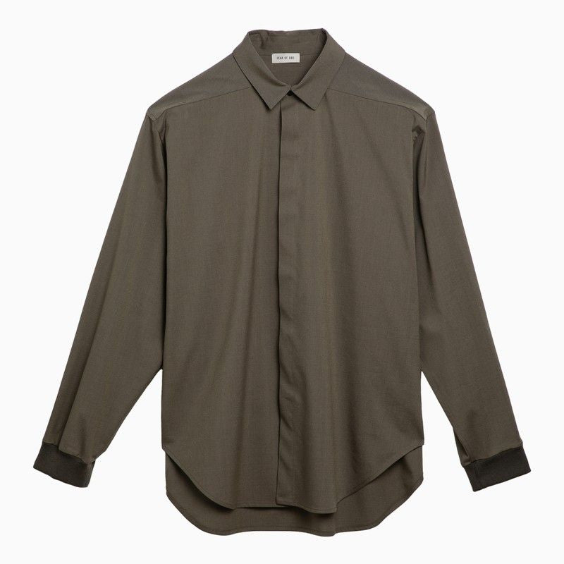 FEAR OF GOD Multicolor Cotton and Wool Long Sleeve Shirt for Men