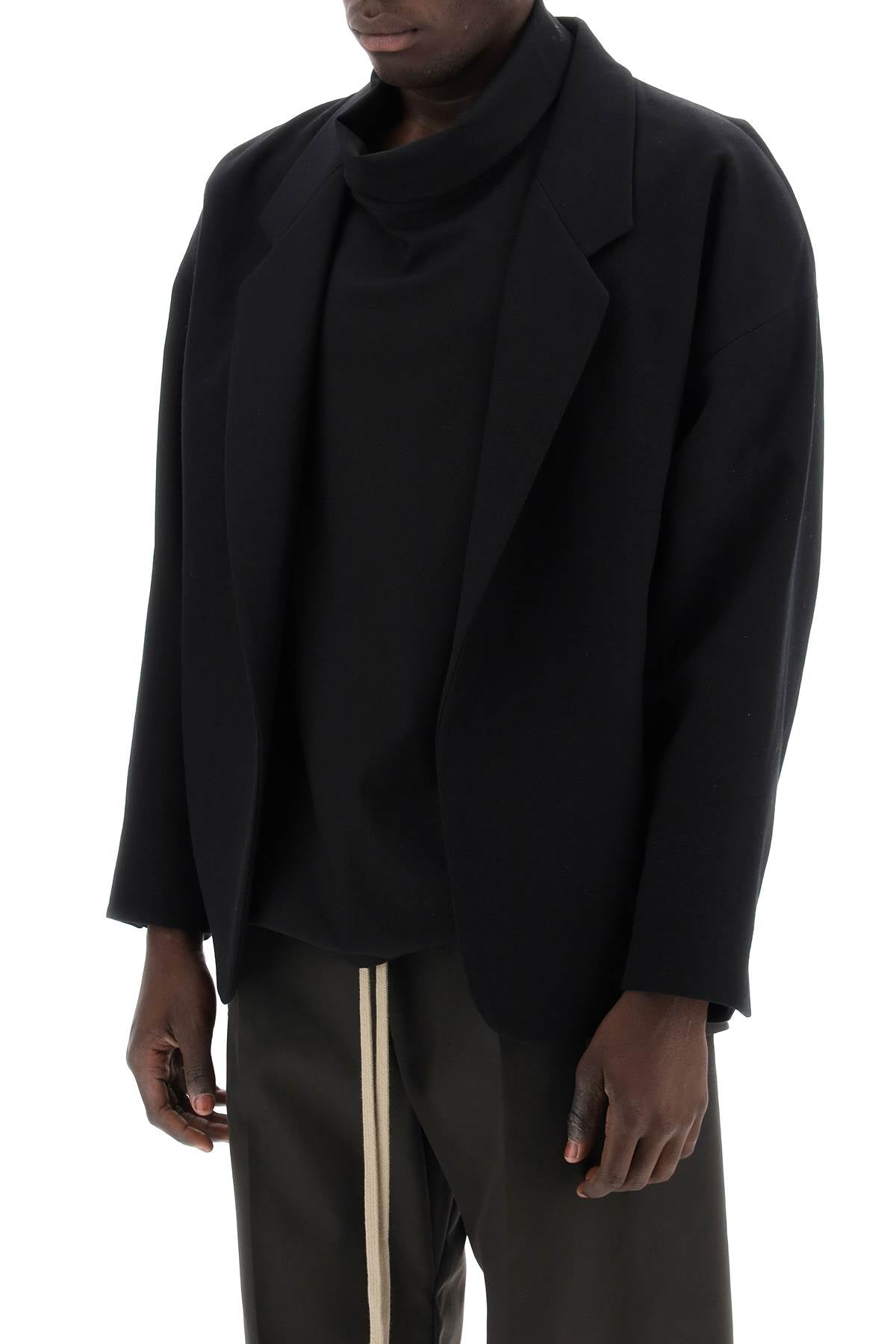 FEAR OF GOD Men's Double Wool California 8th Blazer - Black