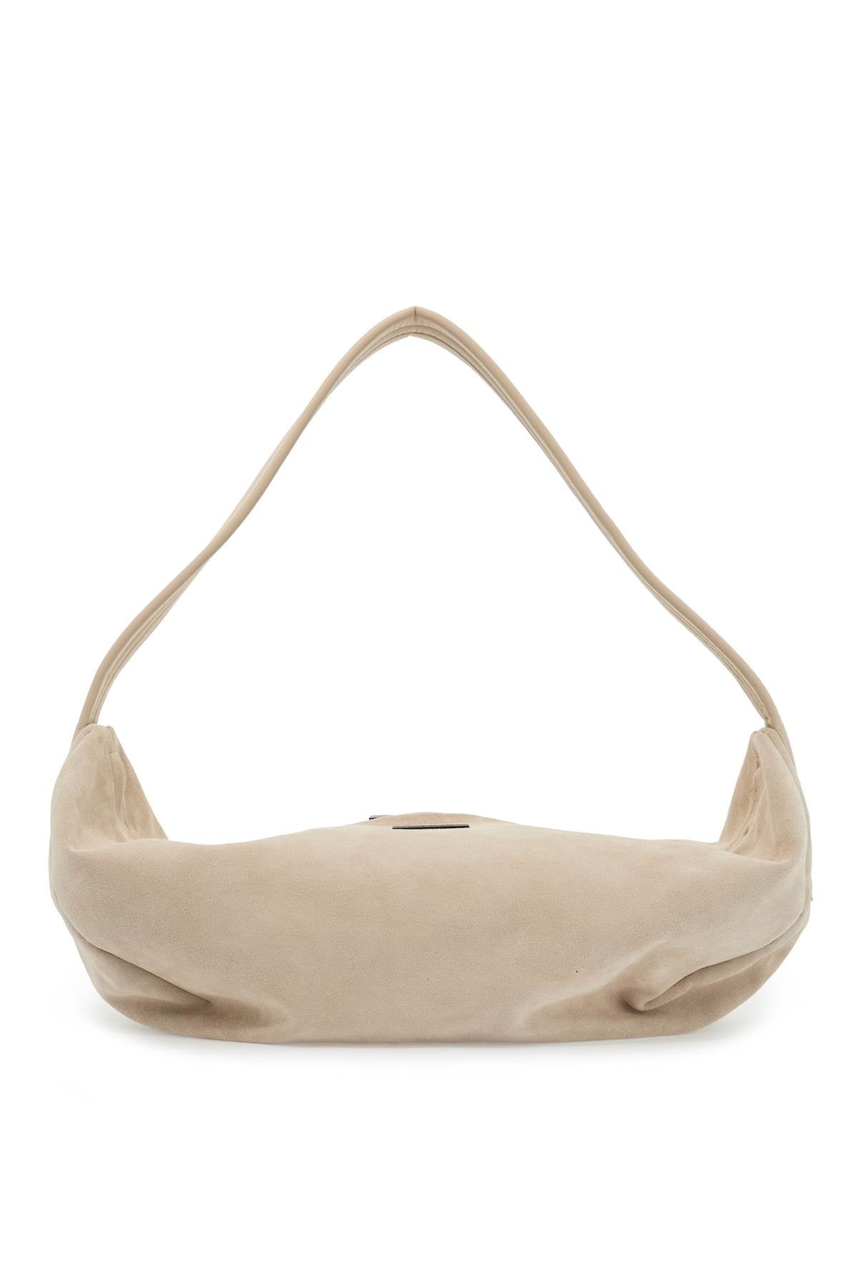 FEAR OF GOD Suede Leather Mini Shell Handbag