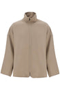 FEAR OF GOD High Collar Dusty Beige Wool Jacket