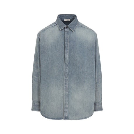 FEAR OF GOD Denim Button-Up Shirt for Men - SS25 Collection