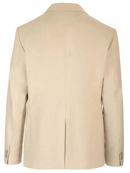 FENDI Beige Buttoned Blazer for Men - SS24 Collection