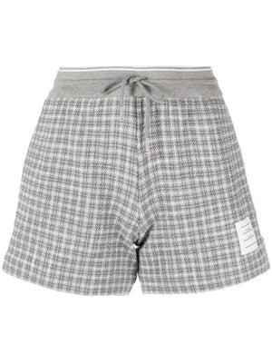 THOM BROWNE 2024 Women's Mid Grey Shorts & Burmudas for Summer