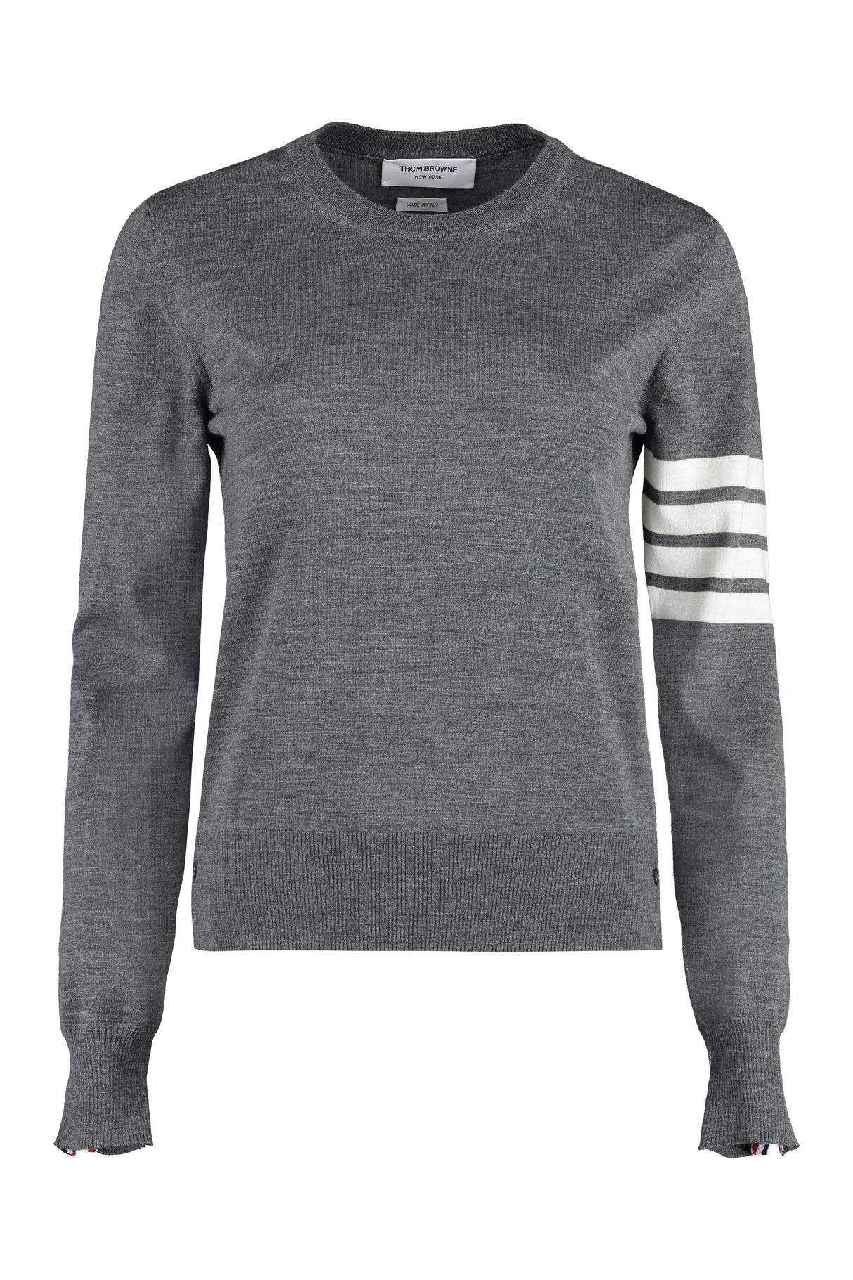 Women's Grey Knit Sweater - SS24 Collection