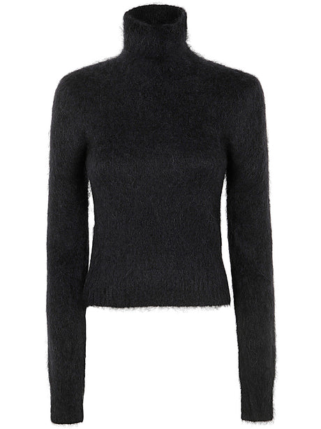 AMI PARIS Slim Brushed Sweater for Women