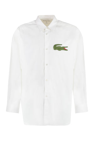 COMME DES GARÇONS SHIRT Mens White Cotton Shirt for FW23