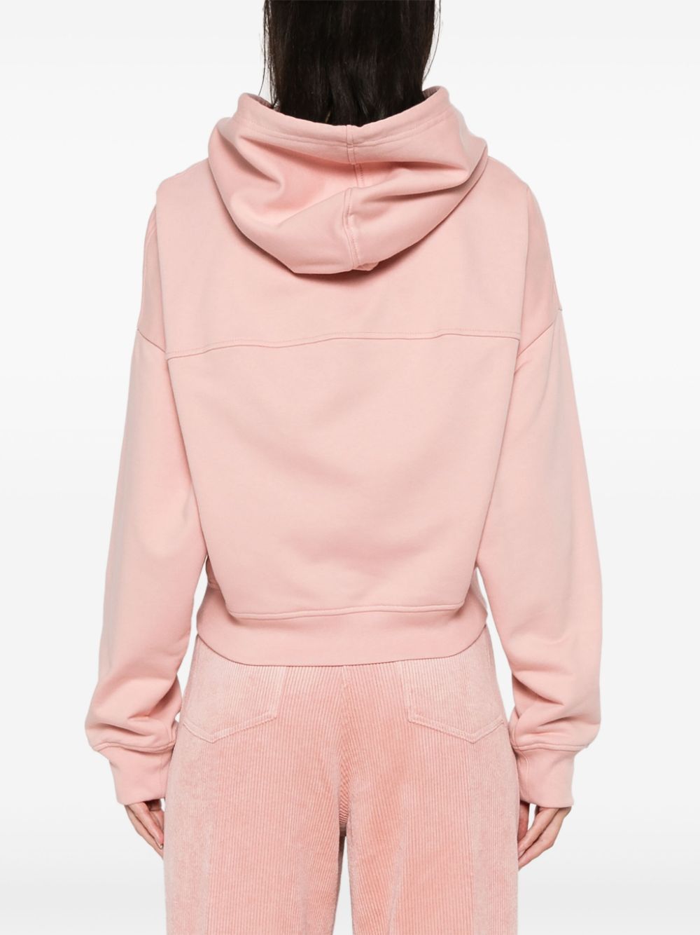 MARNI Pastel Pink Embroidered Hoodie for Women