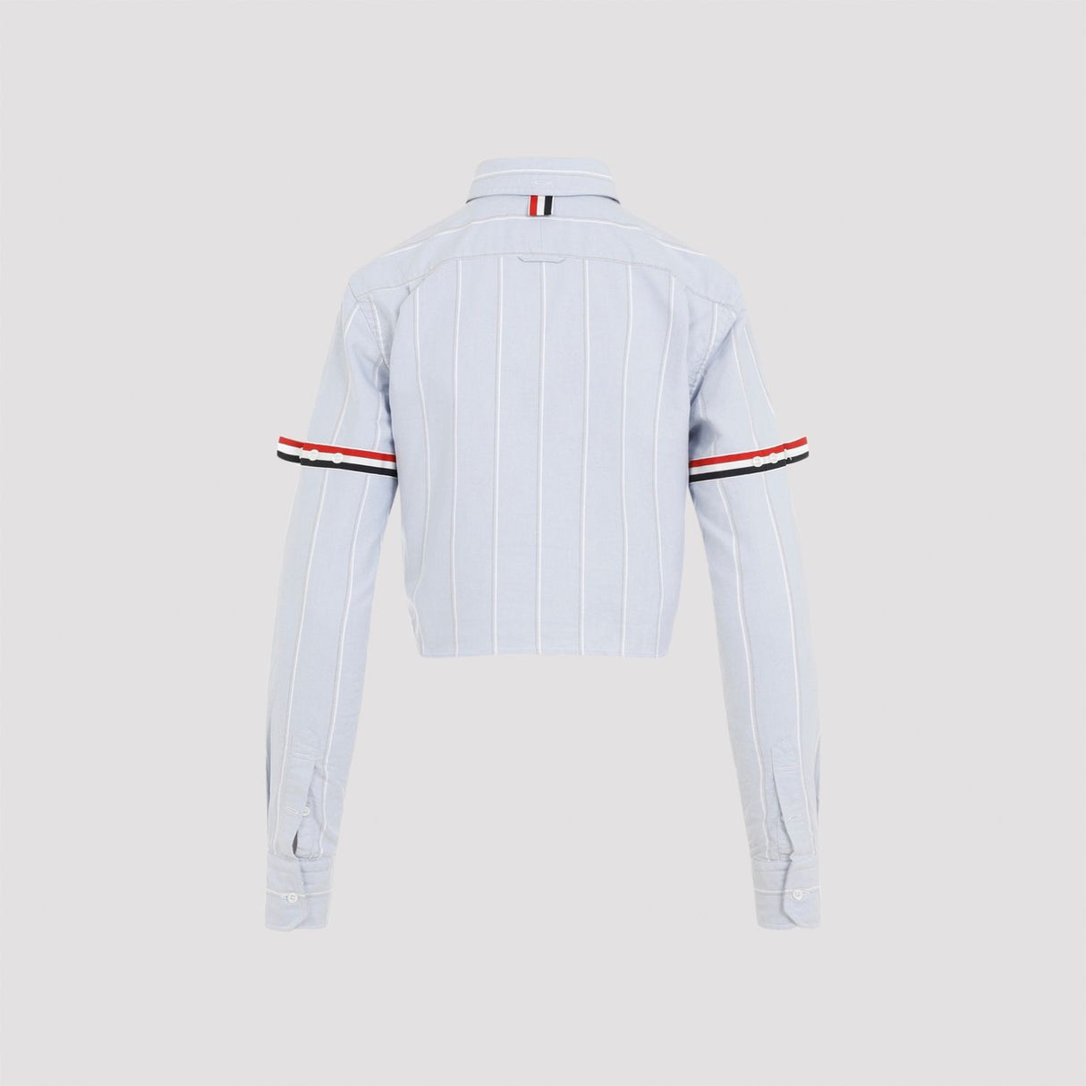 THOM BROWNE Cropped Cotton Shirt for Women