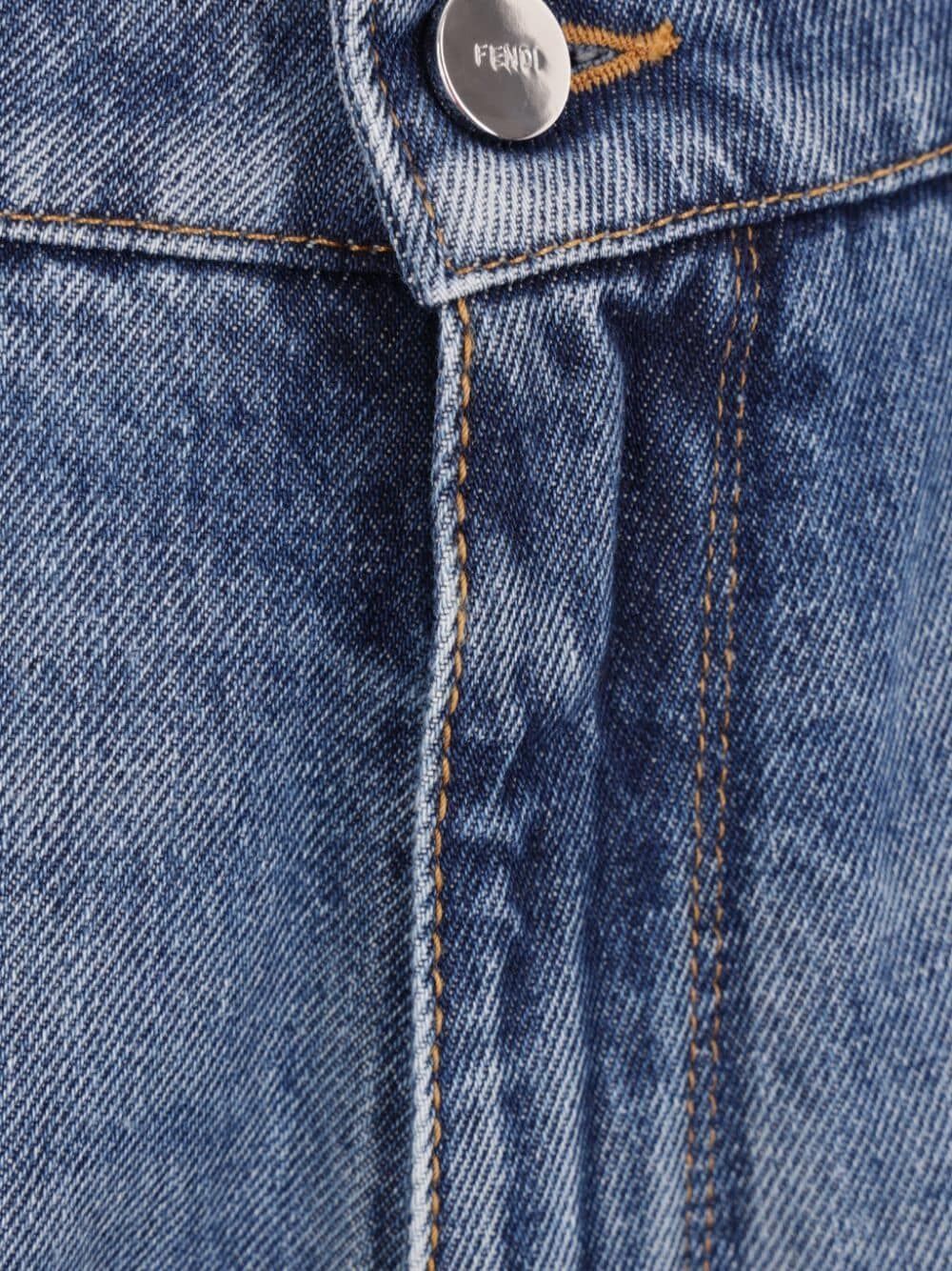 Quần Jeans Ống Đứng Dài