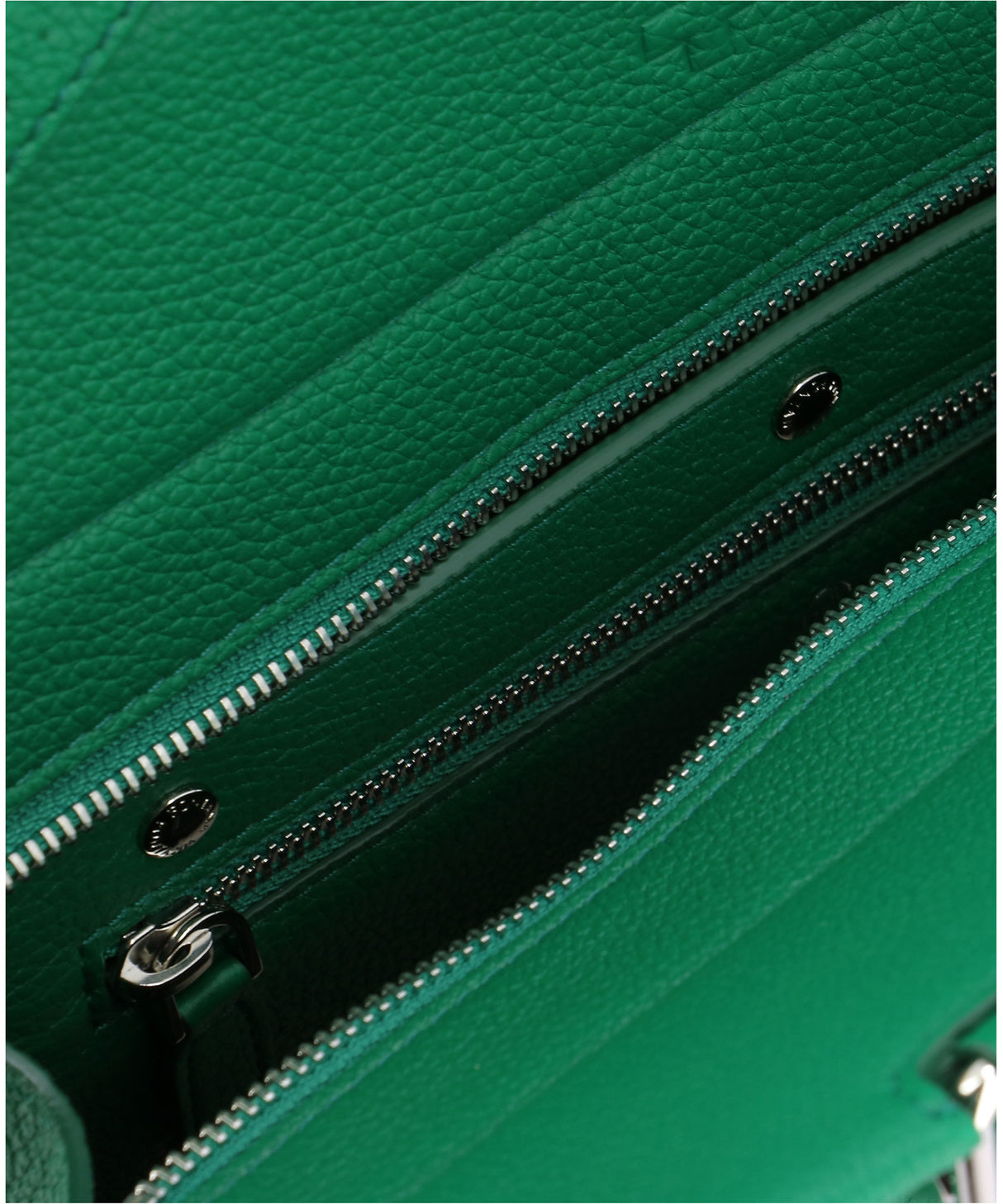 Green Leather Top-Handle Handbag for Women - SS23 Collection