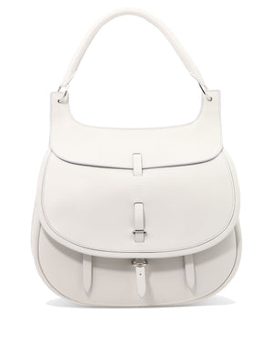 FONTANA MILANO 1915 White Chelsea Media Shoulder Handbag for Women - SS23 Collection