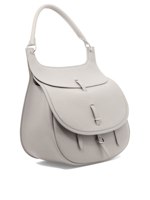 FONTANA MILANO 1915 Trendy 23SS Grey Shoulder Bag for Fashionable Women