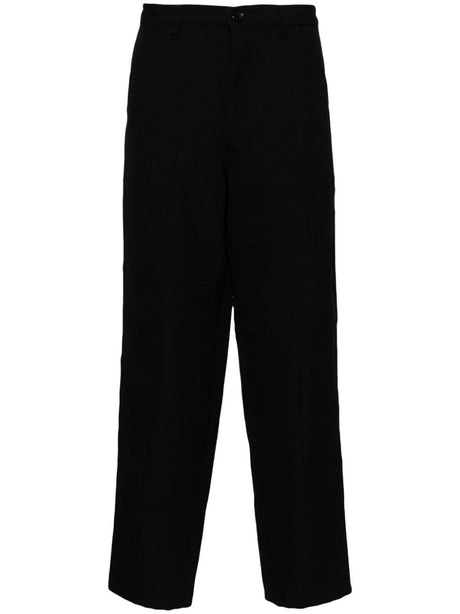 COMME DES GARÇONS SHIRT Men's Black Wool Pants for SS24