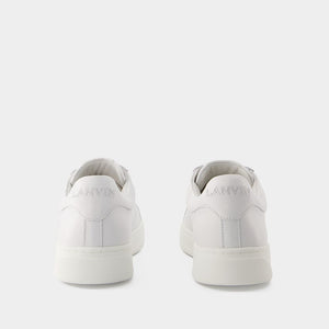 LANVIN Elegant White Sneakers for Men