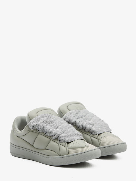 LANVIN Grey Curb XL Low Top Sneakers for Men - FW23 Collection