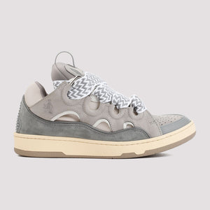 Grey Men's Low Top Sneakers - SS24 Collection