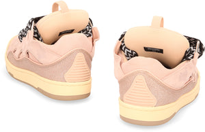 Men's Oversized Pink Low-top Sneakers