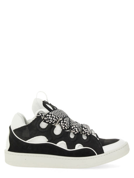 LANVIN Elevated Men's Curb Sneakers