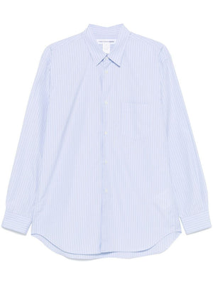 COMME DES GARÇONS SHIRT Men's Cotton Stripe Patch Shirt