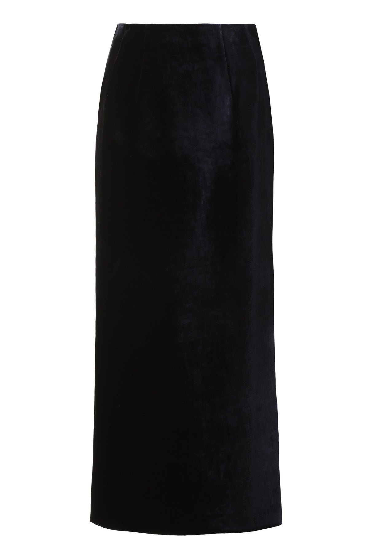 Back Zip Velvet Skirt - FW23 Collection