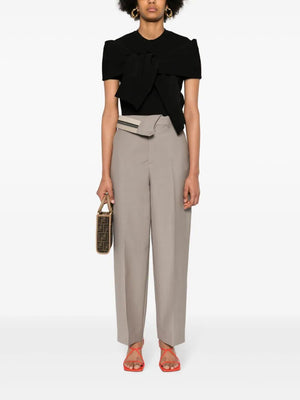 FENDI Asymmetrical Waistband Trousers