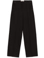 FENDI WIDE LEG WOOL TROUSERS