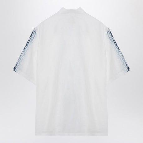 FENDI Luxury Linen Motif Shirt