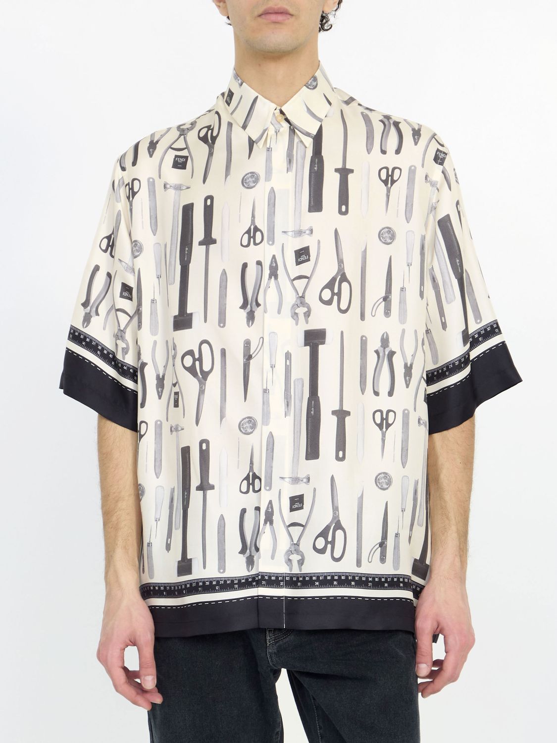 Men's Sambuco Silk Shirt - SS24 Collection