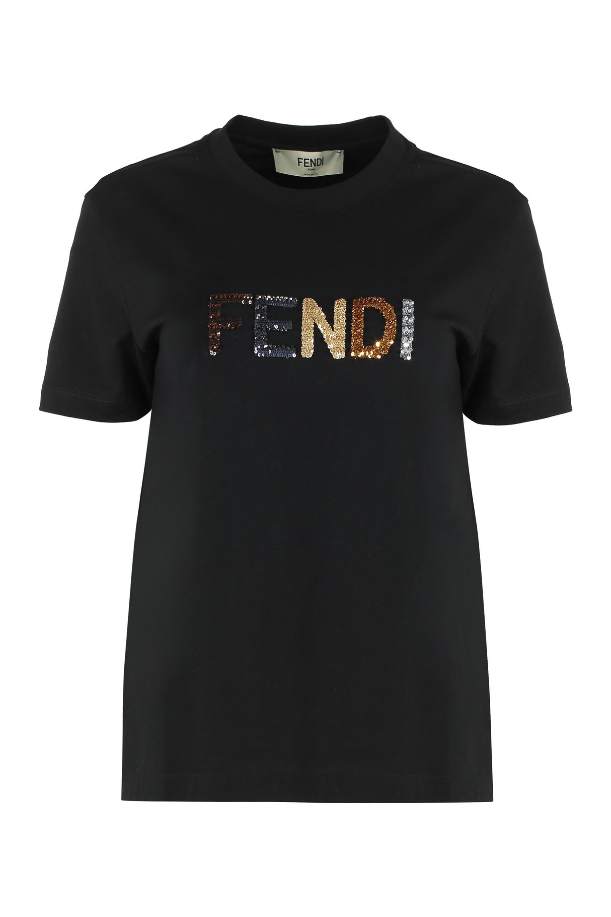 FENDI Sequin Logo T-Shirt