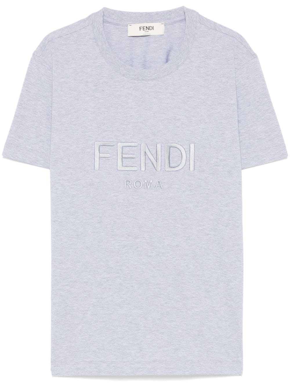 FENDI FENDI ROME COTTON T-SHIRT