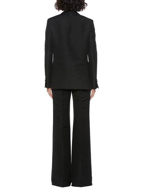 DSQUARED2 Elegant Black Wool Blend Dress for Women - SS23 Collection