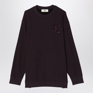 FENDI Cotton Crewneck Sweatshirt for Women