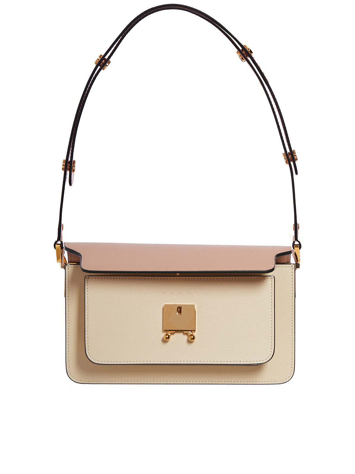 MARNI Pink Leather Trunk Handbag for Women - Perfect for All Occasions