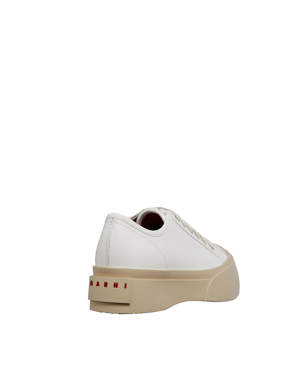 MARNI White Leather Women's Sneakers for Everyday Comfort