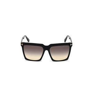 TOM FORD Sabrina-02 Gradient Smoke Sunglasses