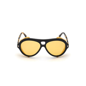 TOM FORD Neughman Shiny Black Sunglasses