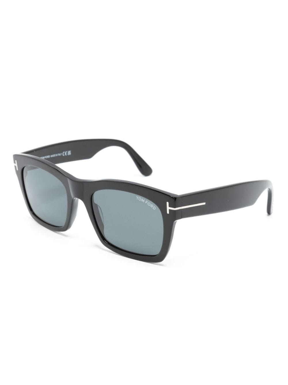 TOM FORD EYEWEAR Stylish Square Black Sunglasses with UV Protection for Men