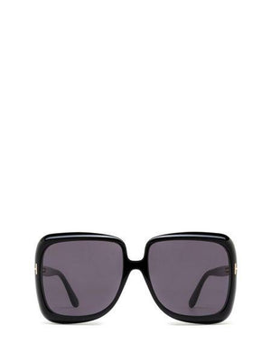 TOM FORD Sophisticated Shades for Men in Shiny Black and Smoke