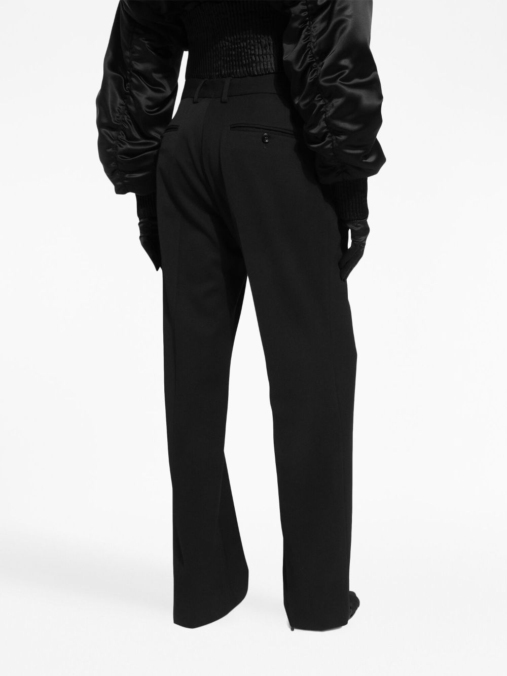 DOLCE & GABBANA Black 23FW Straight Pants for Women