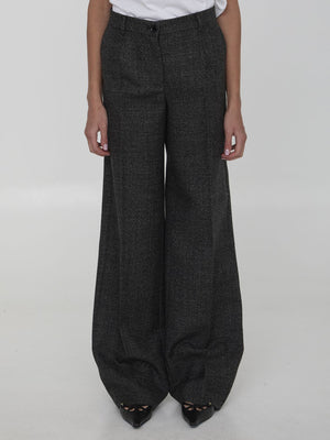 DOLCE & GABBANA Chic Palazzo Trousers for Women - Regular Fit