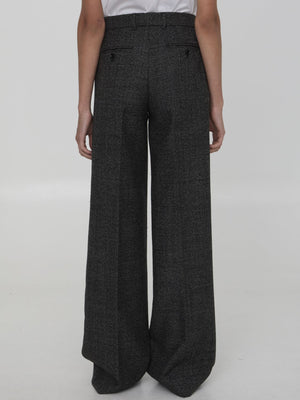 DOLCE & GABBANA Chic Palazzo Trousers for Women - Regular Fit